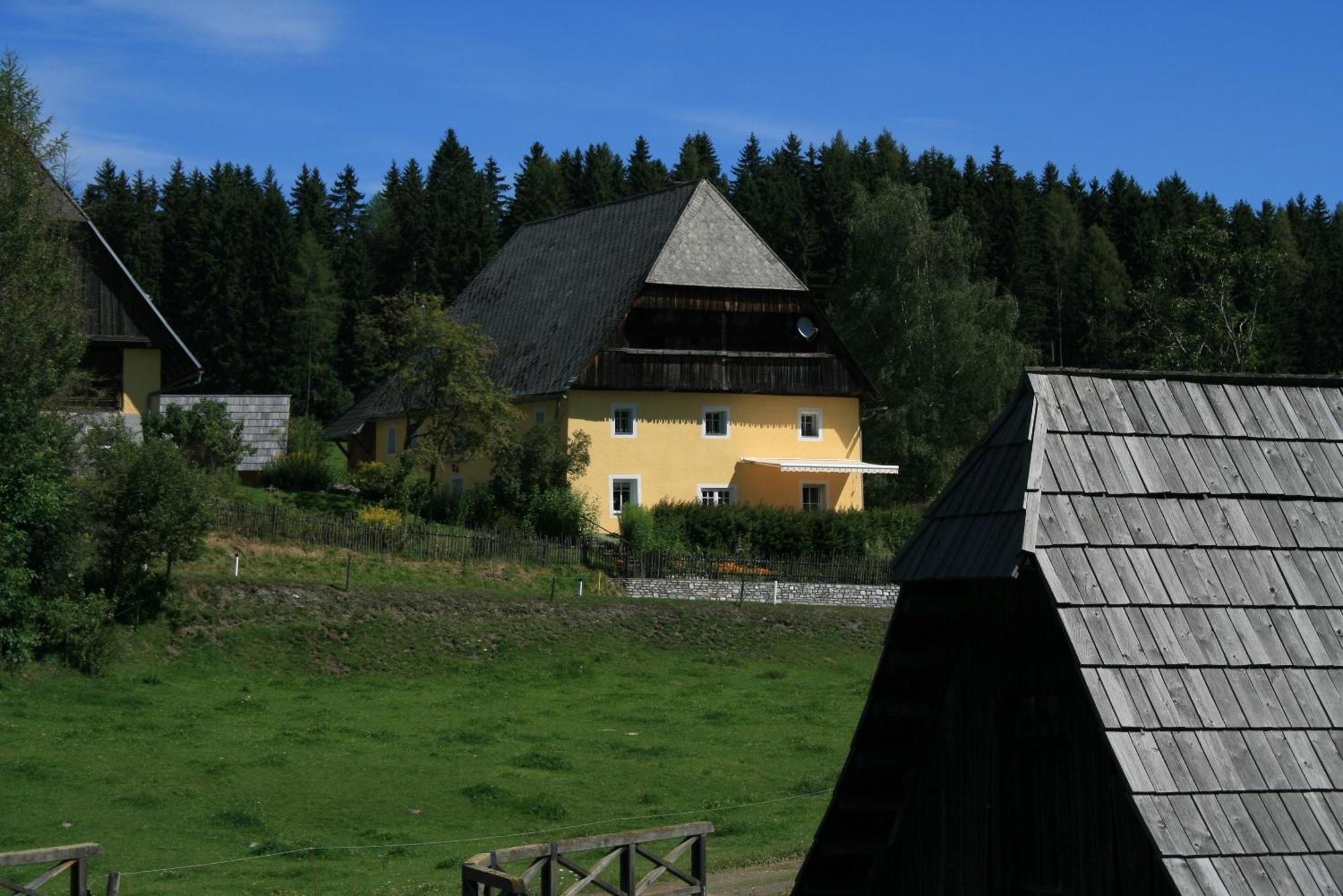 Вилла Urlaub Am Bio-Bauernhof Liebchen Zeutschach Экстерьер фото
